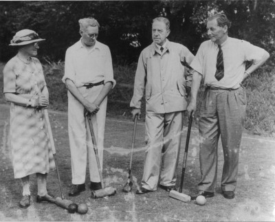 Bristol Croquet Club Golden Jubilee Match, 28 July 1947
